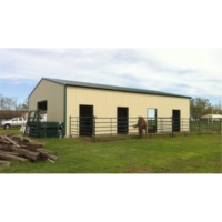 Tamaño personalizable de alta resistencia estructura de acero ligero Villa de acero ligero HouseCost-Effective Home Kit para almacén