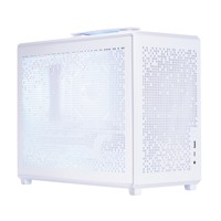 Boîtier PC de bureau Micro ATX ITX en gros OEM, boîtier PC de taille moyenne, châssis d'ordinateur H1851 PRO blanc