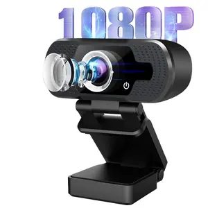 OEM 1080 Windows Hallo Flexibler Stand Kostenlos FHD Streaming Treiber USB PC Webcam Autofokus Youtube Chat Full HD Microsoft