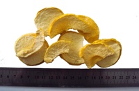 China 'S Knapperige Groene Food 'Gevriesdroogde Perzik Chips Zoete Gele Perzik Slice Snack In Bulk Verpakt Fd Gedroogd Fruit Natuurlijk