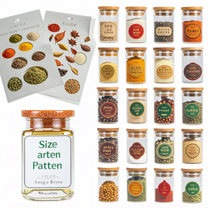 275 étiquettes adhésives imperméables sans huile lavables en machine pour pots <span class=keywords><strong>à</strong></span> épices pour médicaments Fabriquées sur mesure Autres tailles disponibles - Product Image 4