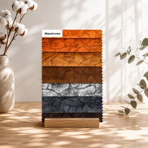 Tissu d'ameublement <span class=keywords><strong>en</strong></span> velours hollandais 100 % polyester de qualité supérieure, tricoté, teint, imperméable, pour housses de canapé et rideaux élégants - Product Image 2
