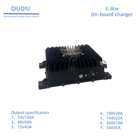Chargeur embarqué EV haute tension AC/DC 48V 80V 144V 400V 540V 720V pour conversion EV