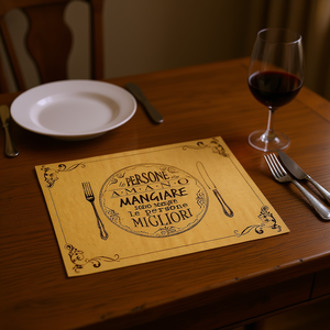 American Washable Printed Cloth <b>Placemat</b> Classic Design Oilproof Wrinkle-Resistant Customizable Machine Washable Table Mat for - Product Image 3