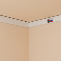Canaletas para Cables de PVC Blancas, Duraderas, de Tamaño Personalizado, ISO9001, para Cables de Red, Uso en Exteriores y Jardines, Pisos de Hoteles y Baños
