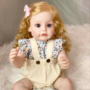 Jumeaux Bb <span class=keywords><strong>en</strong></span> <span class=keywords><strong>silicone</strong></span> Fille Bébé Princesse Cadeau exquis Merveilleux Poupée de naissance pour tout-petits - Product Image 1