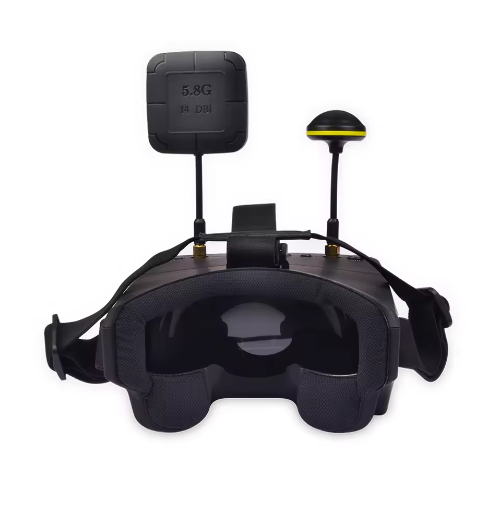 LS-800D FPV Goggles With DVR 5.8G 40CH 4.3 Inch 5 Inch 854*480 Video Headset HD 2000mAh Battery for RC Model