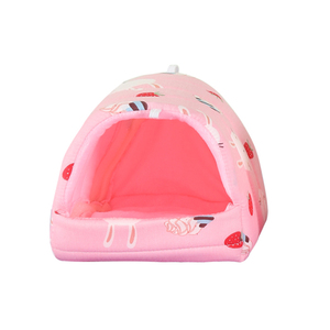 Nid pour animaux de compagnie pour Hamster accessoires lit pour animaux de compagnie souris coton maison petit Animal nid hiver chaud pour lapin/rongeur/cochon d'inde/<span class=keywords><strong>Rat</strong></span> - Product Image 2