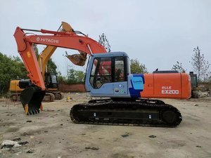 Excavatrices d'occasion Hitachi EX120-5 Ex200-3 Ex350 Zx350-3g à vendre à Shanghai, engins de terrassement en stock, en excellent état - Product Image 1