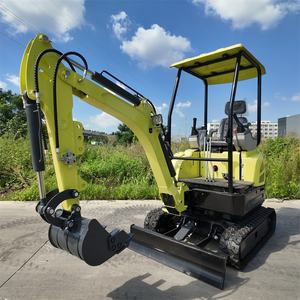 พลั่วไฮดรอลิกขุดขนาดเล็กสำหรับใช้ในครัวเรือนสอดคล้องกับมาตรฐานการปล่อยพลังงานและเสียงรบกวน - Product Image 2