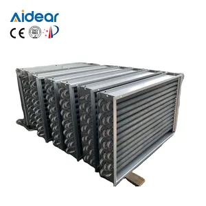 Aidear Energy Saving Customizem Finned Tube Heat Exchanger Condenser Heat Exchanger