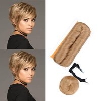 Extensions de cheveux naturels brésiliens Remy, tissage à double trame, qualité usine, 28 pièces, 3/4/5 pouces, 6 paquets/lot, couleur