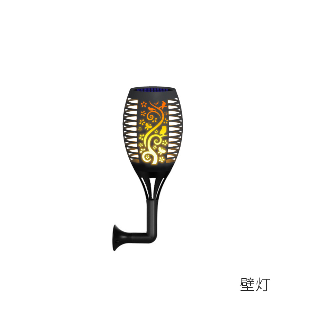Lampe torche moyenne-murale