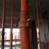 Máquina de puntales de acero para andamio, soporte de apoyo para elevación alta, accesorios de acero para construcción
