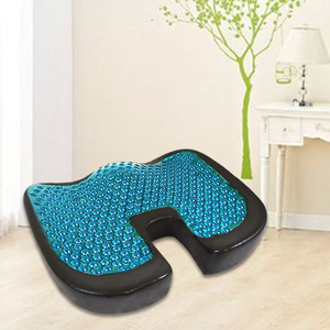 Car Outdoor Pressure Relief Orthopedic Ergonomic Memory Foam Gel Chair Seat <b>Cushion</b> <b>Pad</b> Pillow for Sleeping Hotel Knitted - Product Image 4