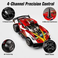 Nouveau modèle 2026 : Véhicule RC tout-terrain 4x4 2,4 GHz avec squelette simulé, idéal pour les cascades – Cadeau d'anniversaire pour enfants