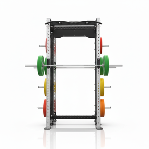 Best Selling KUNGFU Commercial Metal Multifunctional <b>Power</b> Fitness Squat Rack with Accessories - Product Image 3