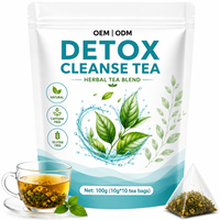 Sachets de thé détoxifiant et amincissant de 28 jours sans caféine, à base de plantes naturelles pour la santé intestinale et le soulagement de la constipation, fabricant OEM certifié ISO22000