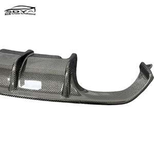 Difusor Trasero de Fibra de Carbono Estilo Varis para <span class=keywords><strong>BMW</strong></span> F80 F82 F83 M3 M4, Lip del Parachoques Trasero - Product Image 6