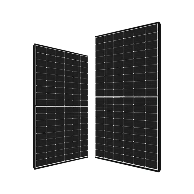 Off grid 5kw 8kw 10kw 3 phas 405w 420 w410w 425w potenza tutto nero mezza cella pannello solare 600w 1000w modulo pv con l'alta qualità