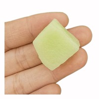 100 Stks/partij Gemengde Pvc Kunstmatige Fruitblokjes Zoete Watermeloen Kiwi 'S Draak Fruit Slice Voor Servies Vakantie Feest Decoratie
