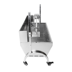 Stainless Steel Rotisserie <strong>Grill</strong> <strong>Electric</strong> Spit Roast <strong>Grill</strong> Small Outdoor <strong>Charcoal</strong> Rotating Bbq <strong>Grill</strong> - Product Image 1