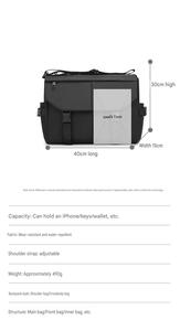 OEM New Fashion <b>Men</b> Casual Sports Waterproof Casual Shoulder <b>Bag</b> Outdoor <b>Traveling</b> Crossbody <b>Bag</b> - Product Image 5