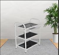 Mesa de Centro de Madera Minimalista Contemporánea con Patas de Metal y Panel Resistente para Oficina en Casa y Sala de Estar