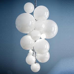 Lustre <span class=keywords><strong>en</strong></span> verre de forme de grappe de raisin pour restaurant, escalier vide, club design, villa, hôtel - Product Image 1