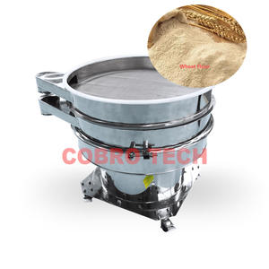 Pantalla vibratoria rotativa Equipo de harina de madera Componente de motor central para procesamiento de alimentos Acero inoxidable 304 1-5 capas 2-500 Malla - Product Image 1