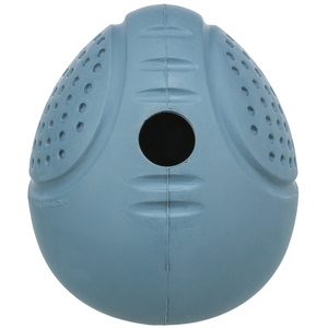 Jouet interactif pour animaux de compagnie en caoutchouc naturel, design rabattable, 10 cm, en forme d'œuf - Product Image 1