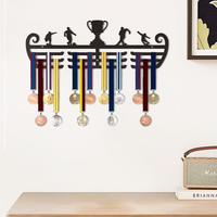 Rak Pajangan Medali Logam Besar Kustom Langsung dari Pabrik untuk Penyimpanan Medali & Penghargaan dalam Jumlah Besar