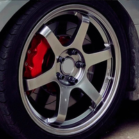 Rines de Aleación de Aluminio para Carreras de 15 16 17 18 19 20 Pulgadas 4x100/114.3 5x100/108 5X112 5x120 5x114.3 8x100/108/114.3/110 para Autos GT