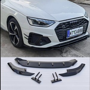 ชุดแต่งสปอยเลอร์หน้า 3 ชิ้น รุ่น Max Lip Air Knife สำหรับ <span class=keywords><strong>Audi</strong></span> <span class=keywords><strong>A4</strong></span> S4 ปี 2020-2026 อะไหล่ตกแต่งกันชนหน้าแบบพิเศษ - Product Image 1