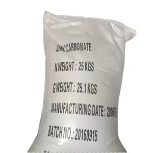 Industry Grade Zinc Carbonate Feed Grade 57.5% Basic Zinc Carbonate for Rubber Industry Using with Best Price