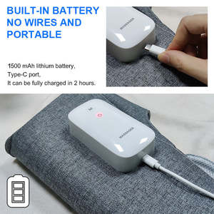 レッグマッサージャー加熱空気圧縮フットマッサージふくらはぎ循環筋肉リラックス - Product Image 2