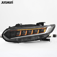 Projecteur LED JUSHUN pour Honda Accord 10ème génération 2018-2022, mise à niveau avec 6 lentilles, accessoires de voiture