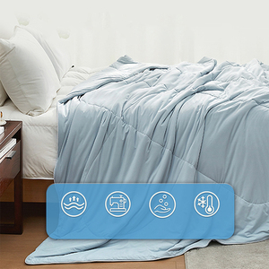 SUREWALHOME brezza estiva 2.5 Tog <span class=keywords><strong>piumino</strong></span> doppio <span class=keywords><strong>leggero</strong></span> <span class=keywords><strong>piumino</strong></span> estivo basso trapunta ideale per notti calde e traversine calde - Product Image 5