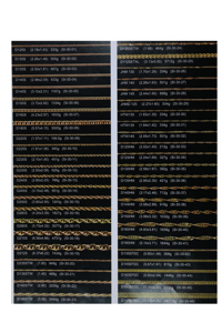 निष्कर्ष आभूषण और घटक सोना मढ़वाया धातु पीतल सजावटी गहने धातु चेन रस्सी श्रृंखला के लिए किशोर - Product Image 5