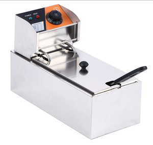 Commercial 12+L Double Counter Top High Productivity Electric Deep Fryer <strong>Europe</strong> Popular Style Fries <strong>Machine</strong> 220V - Product Image 3