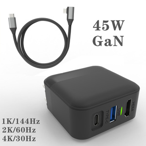 Base de carga multifunción 2 en 1 de 45W, adaptador de CA, conector USB tipo C, convertidor de concentrador de TV para consola de juegos Nintendos Switch - Product Image 2