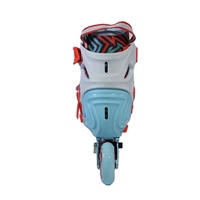 Patins à roulettes réglables Rollermaster pour enfants et adultes, trois grandes roues en PU, patins à roulettes quad, roulements ABEC-7