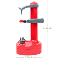 Multifunctionele Dunschiller Groentekeukengereedschap Bladen Roterende Aardappel Appelschiller Elektrische Automatische Fruitschiller
