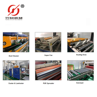Fabriek Directe Verkoop Automatische Pur Sandwich Panel Lamineren Machine Productielijn 21.58kw Warm En Koud Lamineren Machine