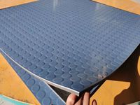 Pont de modèle de pièce de monnaie de résistance au feu antidérapante/plancher de bateau marin