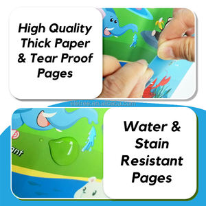 Bambini personalizzati il mio primo libro di apprendimento alfabetico Abc inglese da bordo stampa libro sonoro elettronico per bambini - Product Image 3