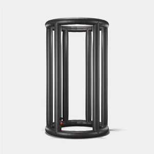 Sauna portable électrique chauffant pour la maison, forme circulaire, pliable, avec générateur de vapeur 3L – Vente directe usine - Product Image 3