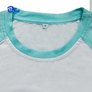 Maßgeschneiderte Streetwear Hip-Hop Mädchen Baby-T-Shirt Boxy Fit mit Logodruck Damen Crop-Tops Raglan Crop-Top mit Kontrastärmeln - Product Image 6