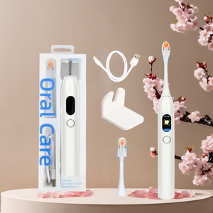 Brosse à <span class=keywords><strong>dents</strong></span> électrique d'oscillation de capteur de pression intelligent de Wavebrush de Vibration imperméable portative d'écran d'affichage à cristaux liquides - Product Image 1