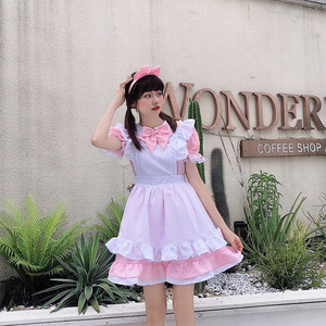 Disfraz <span class=keywords><strong>de</strong></span> Cosplay <span class=keywords><strong>de</strong></span> Alice para Cafetería, Restaurante, Mansión, Disfraz <span class=keywords><strong>de</strong></span> Sirvienta Lolita, Disfraz para Conveniones <span class=keywords><strong>de</strong></span> Anime, Disfraz para Actuaciones, Mangas Desmontables - Product Image 3